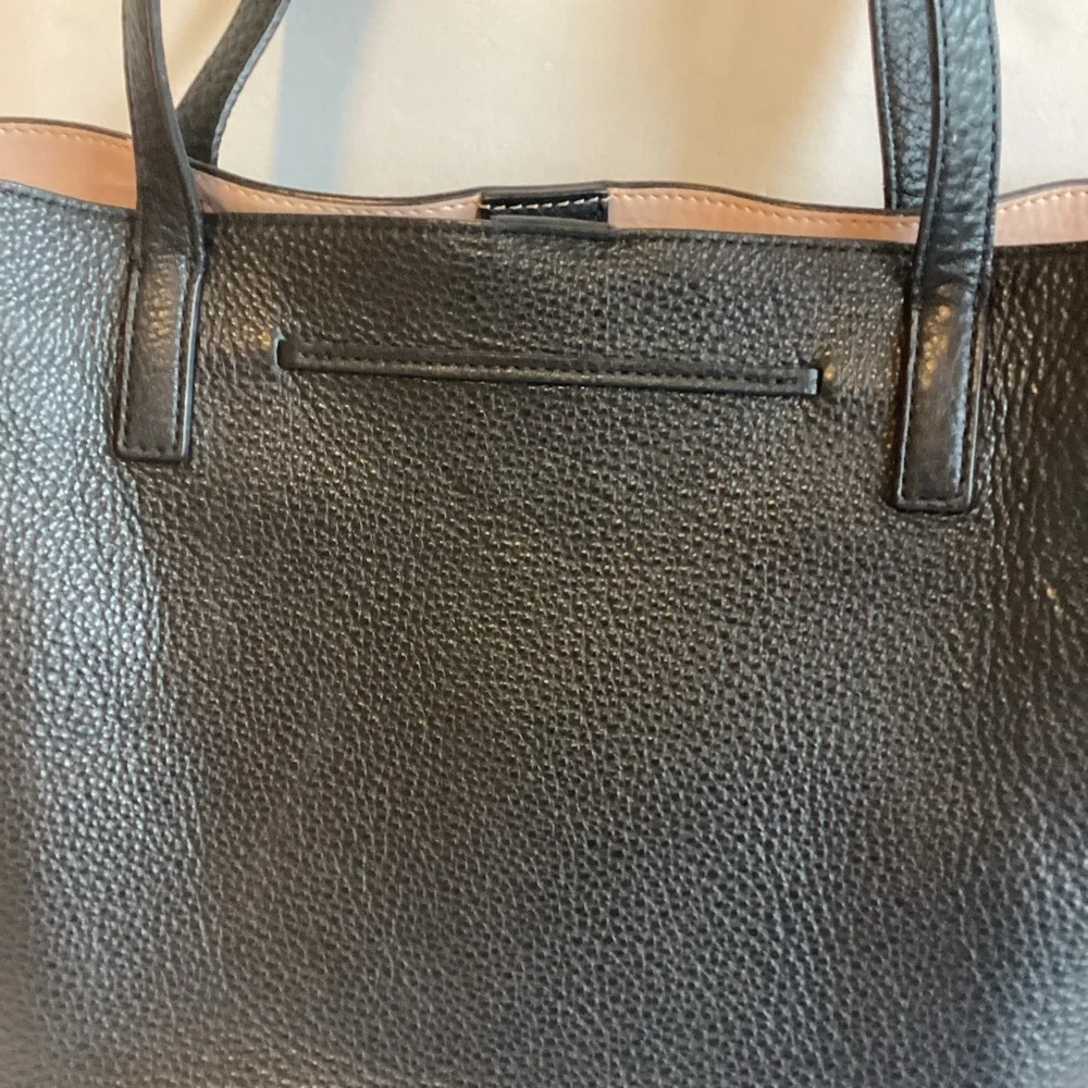 Kate Spade New York Hayes Street Nandy Tote Bag Black Pebbled Leather Work Bag